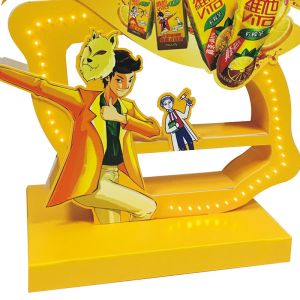 Advertising PVC Layers Display Stand