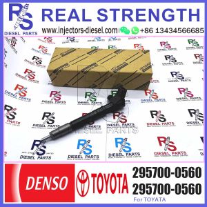 Original 2GD-FTV diesel engine injector 23670-0E020 common rail injector 295700