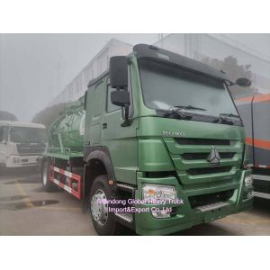 HOWO 20cbm 4*2 Right Hand Drive 266HP Sewage Suction Truck