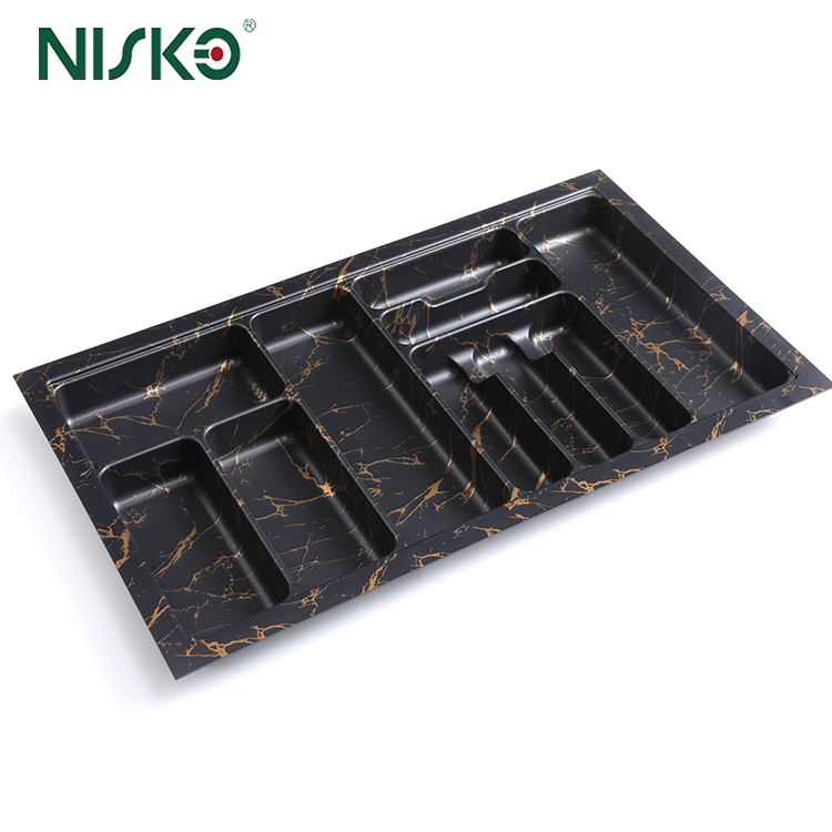 Kitchen Silverware Storage Cutlery Tray Box Utensil Drawer Insert For Forks