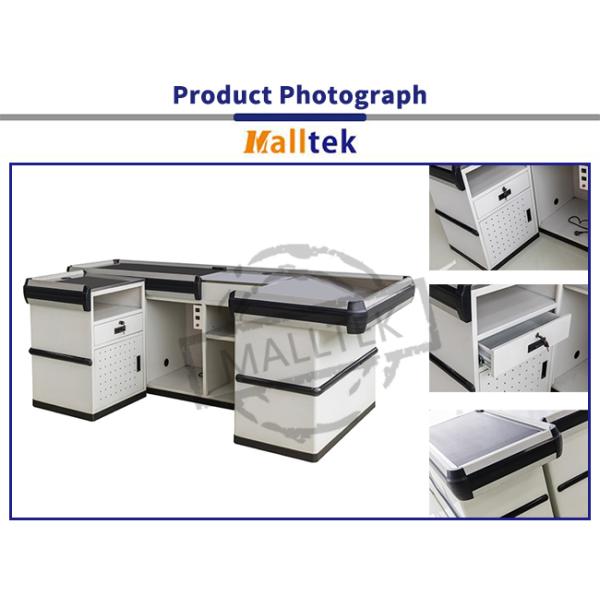 Standard Supermarket Desk Grocery Retail Store Cash Checkout Counter Equipment Trunk