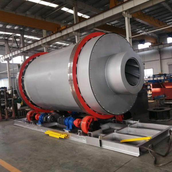Quality 3 Pass Rotary Mineral Dryer with Small Drum and Durable Construction wholesale