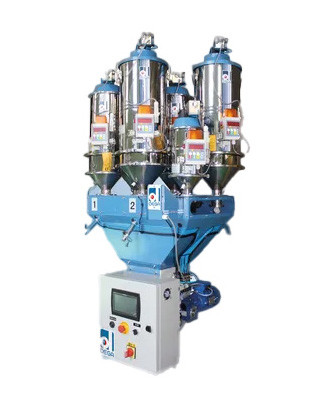 Components 1 to 13 Gravimetric Dosing System Employing Screw Feeding and