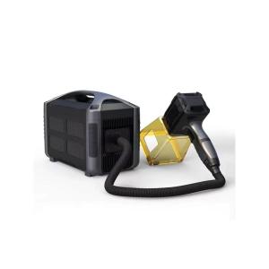 Portable Fiber Laser Marking Machine 20w 30w Mini Handheld Engraving Machine Metal Qr Code Image Etching Mark Printing Mark