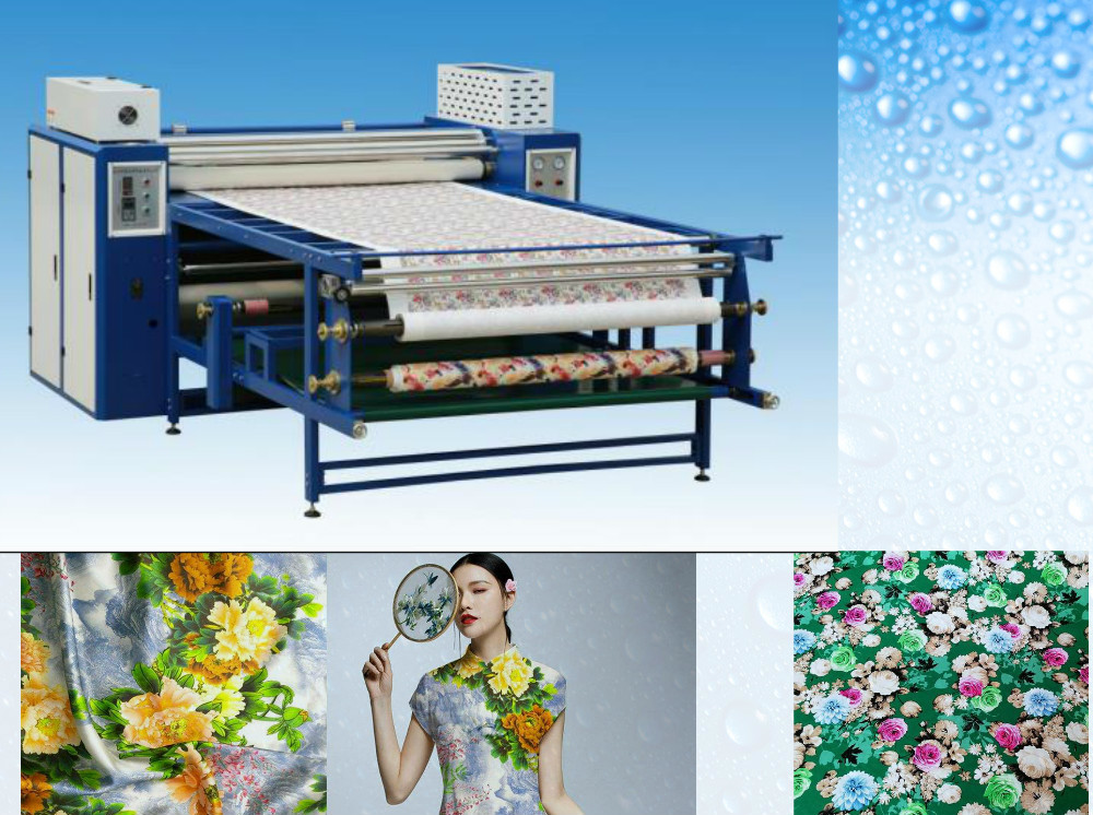 China Heat Press Textile Calender Machine Flatbed Printer Multiple Surface Sublimation on sale
