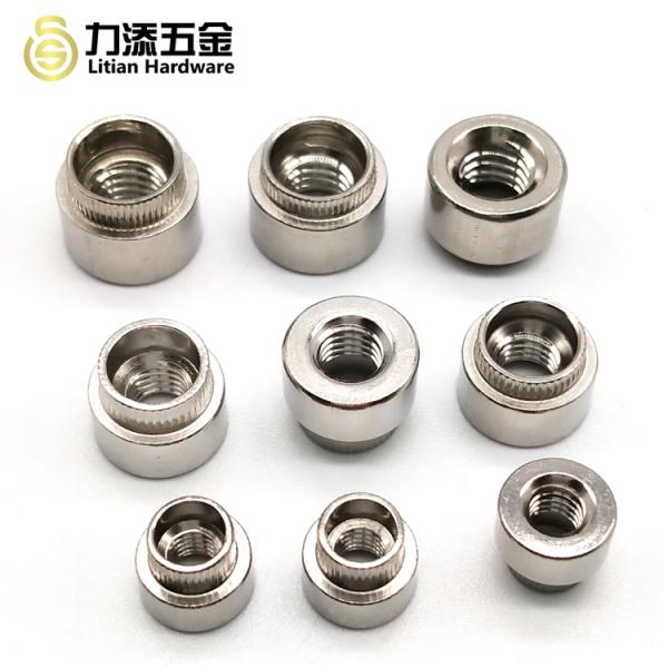 PEM Blind Rivet Nuts Stainless Steel SS304 For Sheet Metal Polished