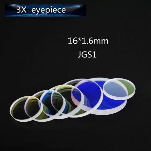 Cheap Circular Plano 3X Eyepiece 16*1.6mm Beam Combiner for sale