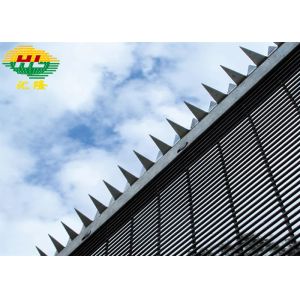 2.5m Welded Mesh Fence Low Carbon Steel Clear View 8 Gauge High Security