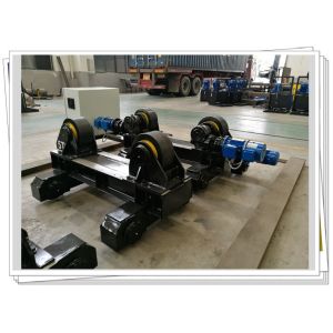 Motorized Travel 5T Pipe Welding Rotator PU Wheel Conventional Tank Turning