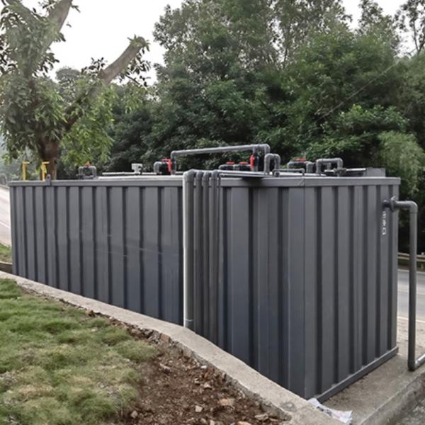 20 m3/d AO AAO MBR MBBR Containerized Wastewater Treatment equipment for