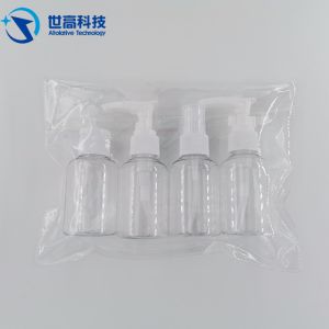 Pump Sprayer Clear Travel Bottles , Make Up Repeated Use Travel Container Set