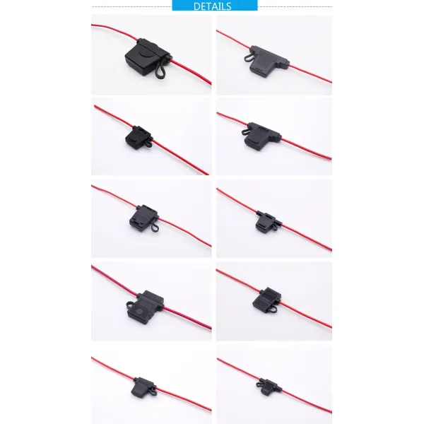 Inline Hinged Type Blade Fuse Holder