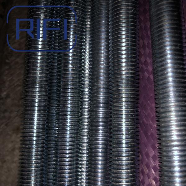 American Standard 3/8" ASTM A307 Grade 2 Metal Threaded Bar Galvanized Threaded