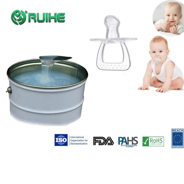 Quality High Heat Resistance Two Part Liquid Silicone Rubber With High Tear Strength Transparent Color wholesale