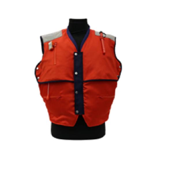 Quality Nylon Orange PU And Kappa Bag Save Clothes / Life Clothes Red Color wholesale