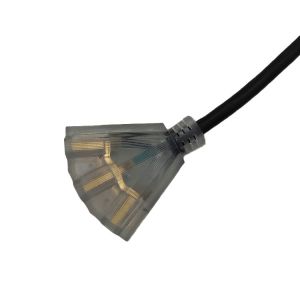 Home Appliance 3 Pin Heavy Duty 12 Gauge Extension Cord 3-foot ETL Standard