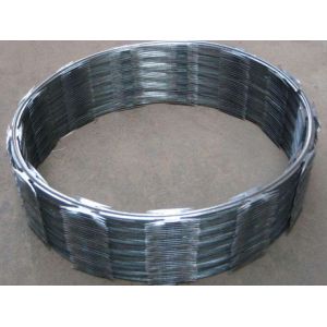 Antirust Blade Barbed Wire Anti Oxidation Electro Galvanized