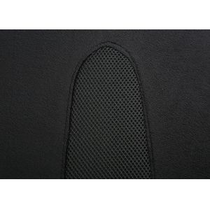 Black Orthopedic Car Seat Cushion Memory Foam With Zippered Washable Cover
