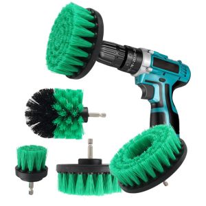 Power Drill Brush Attachment Set Power Scrubber Brush Car Polisher Bathroom