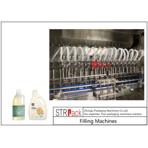 Full Automatic Liquid Filling Machine For Soap Detergent 4500B / H 18mm
