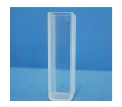 two sides transparent optical quartz glass cuvette with lid stopper 10mm