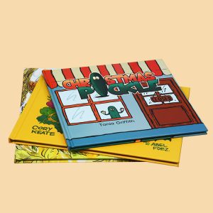 Interactive English Story Educational Casebound Book Printing For Preschool