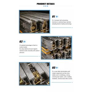 Rubber 1200Mm Steel Cord Conveyor Belt Hot Joint Machine For Metallurgy Industry