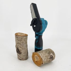 4 Inch 21V Mini Electric Portable Battery Chainsaw Rechargeable Garden Pruning