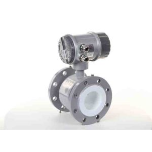 PN16 Sewage Economic Electromagnetic Water Flow Meter DN80 Diameter RS485