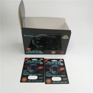 Newest Design 600k 700k Rhino Sex Pill Blister Card Packaging For Male Enhancement Capsule