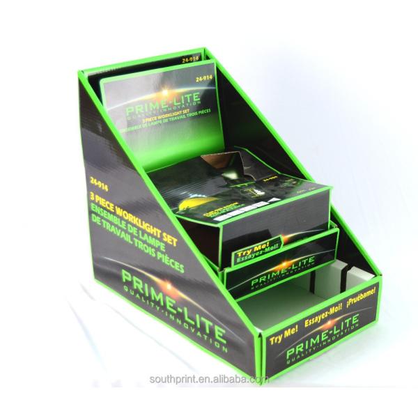 Custom Size Corrugated Board Retail Point of Purchase Cardboard Counter Display