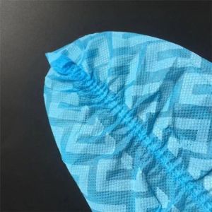 5-Year Guarantee Nonwoven PP Disposable Printed Shoe Cover with Anti-Skid