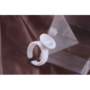 China White Disposable Permanent Makeup Accessories Eyelash Extension Glue Holder on sale