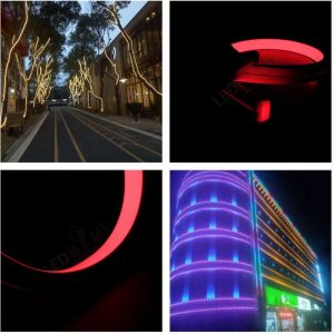 SMD3528 Waterproof Flexible LED Strip Lights Outdoor IP66 10 - 30mm Width