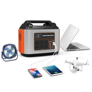 Outdoor Camping Hiking Portable Power Stations 486wh 500W Portable Battery