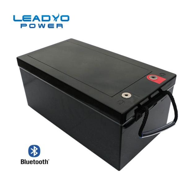 High Capacity 150Ah 24V Lifepo4 Battery Bluetooth Monitoring For Electric Boat