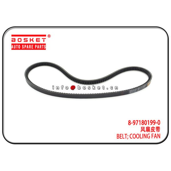 4HF1 NPR66 Isuzu Engine Parts Cooling Fan Belt 8-97180199-0 5-87610052-BVP