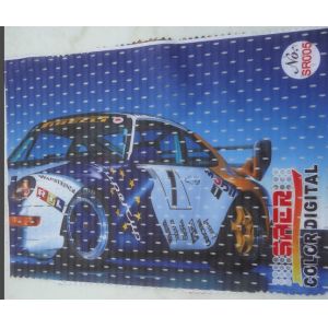 Sublimation Coated Knitted Mesh Digital Printing Fabric 130G/Sqm