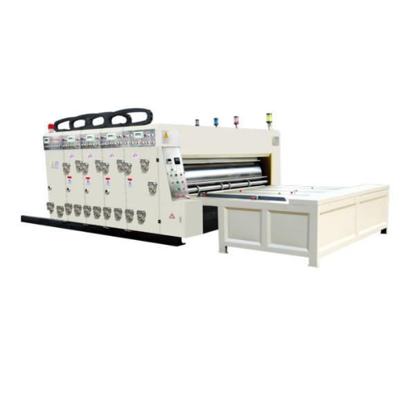 Semi Automatic Flexo Printer Slotter Machine Printing Size 2100*1250mm Thickness