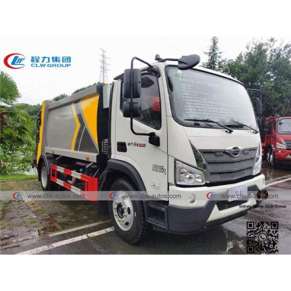 Quality Foton Forland 4x2 9000 Liters Compactor Garbage Truck wholesale