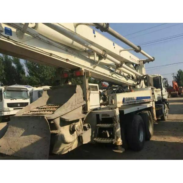 2014 Zoomlion 37m Heavy Machinery Concrete Boom Pump Hydraulic Machining Process