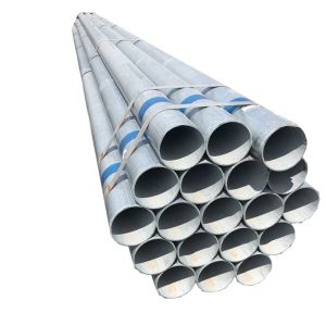 Welding Punching Hot Dipped Galvanized Tube Pipe ISO SGS Certificate
