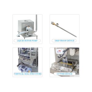 Butter Milk Chili Sauce High Speed Pouch Packing Machine SLIV 520 4KW 50Hz