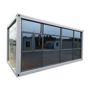 20FT/40FT Customized Modular Modern Steel Frame Homes with Detachable Container