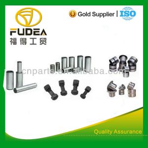 Casting Bulldozer Track Pins and Bushings with Online Support Technique