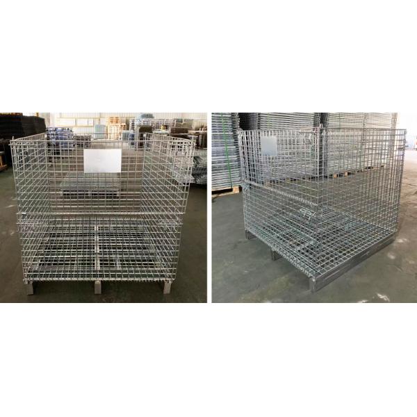 Galvanized Storage Cage Wire Mesh Container