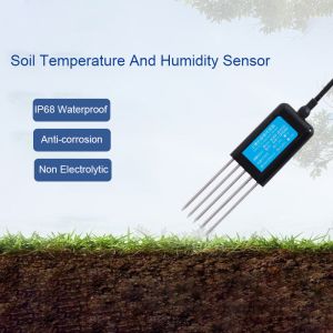 7 in 1 All-in-One Soil Moisture Temperature EC PH Sensor Probe for Planting
