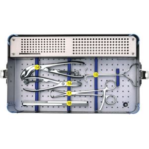Orthopedic Surgical Upper Limb Fracture Instrument Set Operation