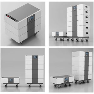 Off Grid Energy Storage Solution 51.2V 100Ah Stackable Lithium Iron Phosphate