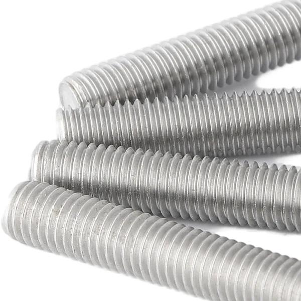 Stainless Steel 304 Threaded Rod Ends Stud Bolts in All Sizes with DIN938 and
